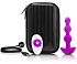 Анальные шарики с 2 моторчиками B-Vibe Triplet Anal Beads розовые фото 4