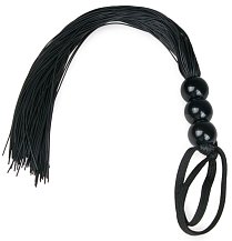 Силиконовая чёрная плеть Black Silicone Whip