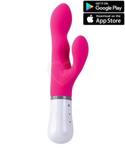 Управляемый со смартфона вибратор-кролик Lovense Nora розовый фото 1