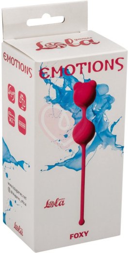 Вагинальные шарики с ушками Emotions Foxy розовые фото 3
