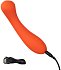 Вибратор для зоны G Stella Liquid Silicone G-Wand оранжевый фото 5