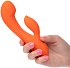 Вибратор с клиторальным кончиком Stella Liquid Silicone Dual G фото 2