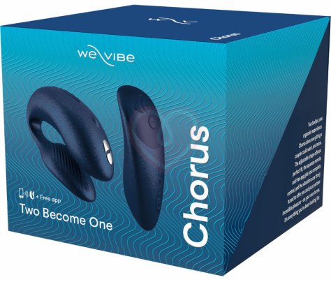 Парный вибратор с сенсорным пультом управления We-Vibe Chorus синий фото 7