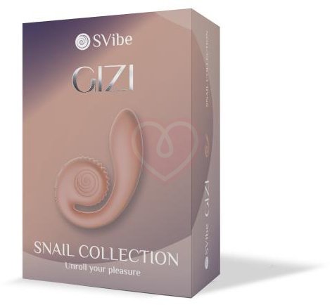 Раскручивающийся вибратор Svibe Gizi персиковый фото 7