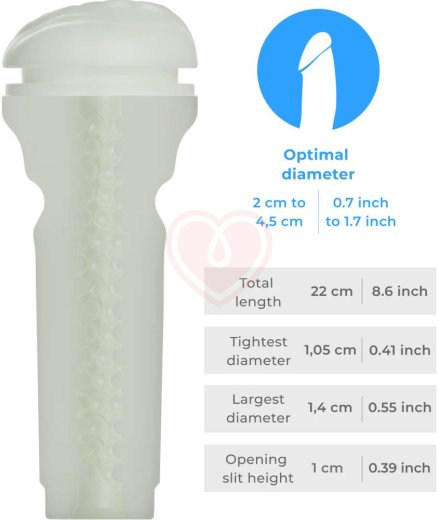 Мастурбатор Kiiroo Feel Glow светящийся в темноте фото 4