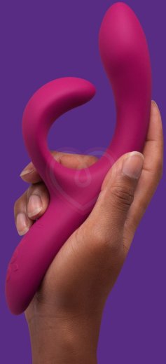 Вибратор для стимуляции зоны G и клитора We-Vibe Nova 2 малиновый фото 6