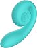 Раскручивающийся вибратор Svibe Gizi мятный фото 1