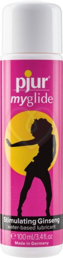 Женский лубрикант-стимулятор с женьшенем Pjur Myglide 100 мл фото 1