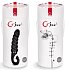 Рельефный витой вибратор Gvibe Gjack 2 чёрный фото 2