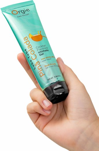 Водный лубрикант Orgie Lube Tube Cocktail Pina Colada со вкусом коктейля Пина колада 100 мл фото 2
