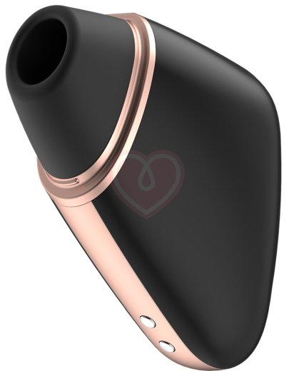 Вакуумный стимулятор с приложением Satisfyer Love Triangle чёрный фото 7