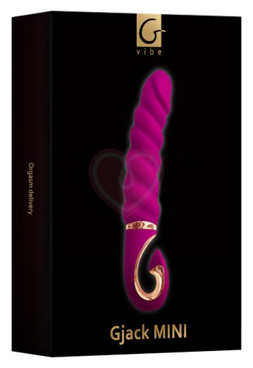 Рельефный вибратор Gvibe Gjack Mini пурпурный фото 2
