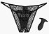 Набор Hookup Remote Lace Peek-a-Boo анальная пробка с вибропулей и трусики с вырезом S-L фото 2