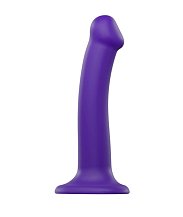 Фаллоимитатор Strap-On-Me Dildo Dual Density Semi-Realistic M 16,4 см фиолетовый