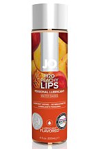 Съедобный лубрикант System JO H2O Flavored Peachy Lips с ароматом Персик 120 мл