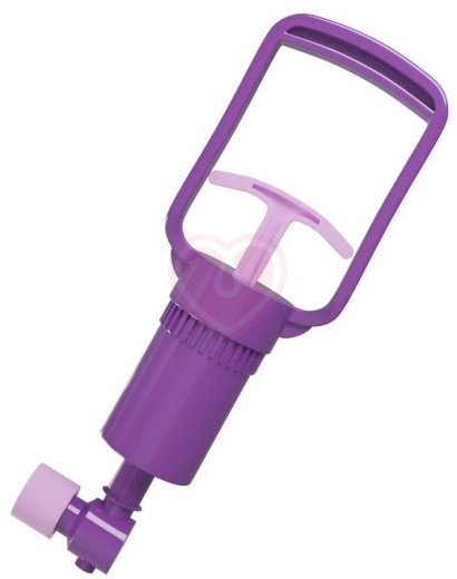 Вакуумная помпа для вагины Pleasure Pump сиреневая фото 3