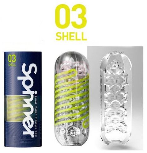 Мастурбатор Tenga Spinner Shell фото 4