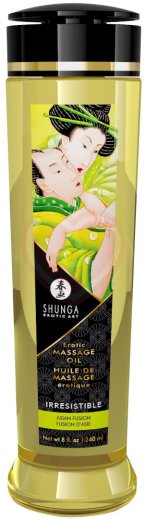Массажное масло Shunga Irresistible с ароматом азиатских фруктов 240 мл фото 1