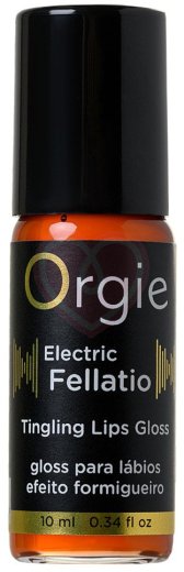 Блеск для губ с вибрирующим эффектом Orgie Sexy Vibe Electric Fellatio 10 мл фото 1