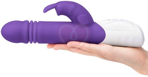 Вибратор-кролик с пульсацией G-Spot Thrusting Rabbit фиолетовый фото 4