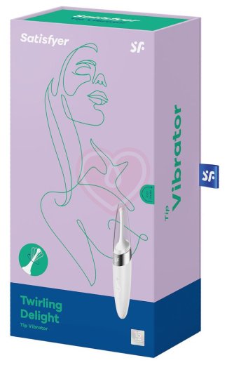 Универсальный точечный стимулятор Satisfyer Twirling Delight белый фото 2