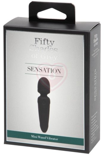 Мини-вибратор '50 оттенков серого' Sensation Mini-Wand фото 5