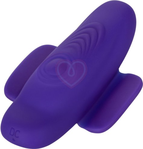 Вибратор для клитора с креплением Lock-N-Play Pulsating Panty Teaser фиолетовый фото 5
