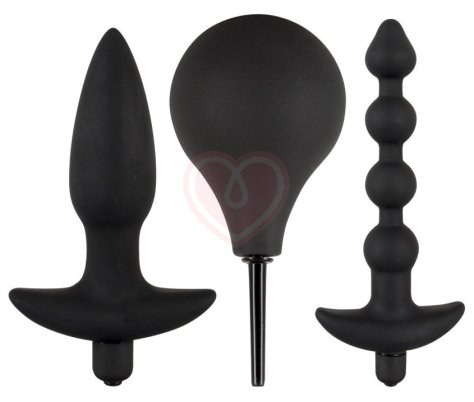 Набор анальных игрушек Black Velvets Sex Kit фото 1