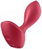 Анальная вибропробка Satisfyer Backdoor Lover красная фото 2