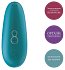 Вакуумный клиторальный стимулятор Womanizer Starlet 3 бирюзовый фото 2