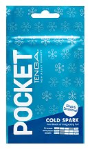 Карманный мастурбатор Tenga Pocket Cold Spark с охлаждающим эффектом