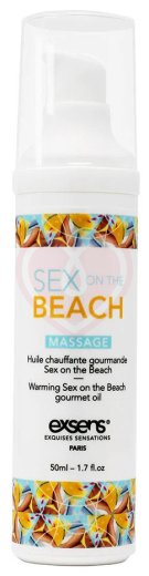Разогревающий массажный гель Exsens Sex On The Beach со вкусом Секс на пляже 50 мл фото 1