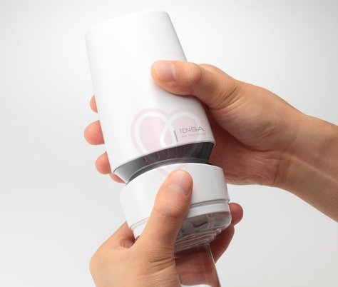 Мастурбатор с контролем вакуума Tenga Aero Silver Ring фото 3