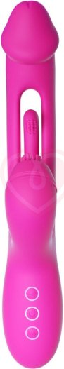 Вибратор-кролик Amovibe G Spot Ultra со стимуляцией зоны G розовый фото 7