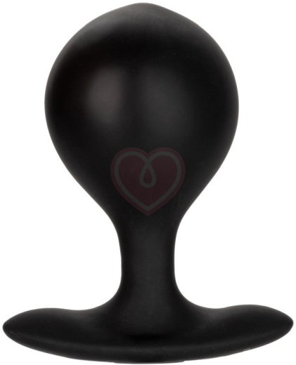 Утяжелённая расширяемая анальная пробка Weighted Silicone Inflatable Plug фото 3