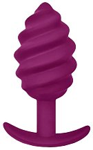 Рельефная анальная пробка Gvibe Gplug Twist 2