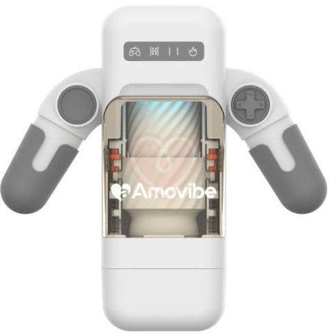 Робот-мастурбатор в форме джойстика Amovibe Game Cup белый фото 2