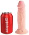Фаллоимитатор на присоске King Cock Triple Density 15 см телесный фото 3