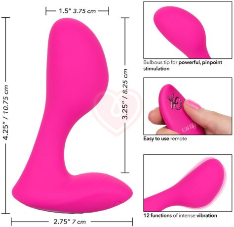 Вибратор G Spot Arouser с пультом розовый фото 5