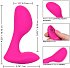 Вибратор G Spot Arouser с пультом розовый фото 5
