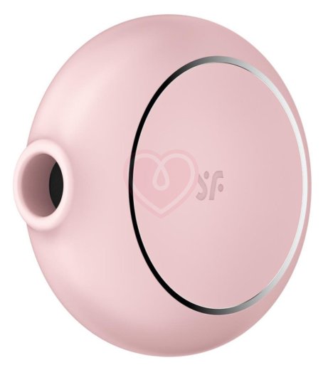 Круглый вакуумный вибростимулятор Satisfyer Pro To Go 3 розовый фото 1
