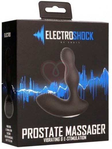 Массажёр простаты с электростимуляцией Shots Vibrating Prostate Massager фото 3