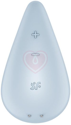 Вибратор для внешней стимуляции Satisfyer Dew Drop голубой фото 7
