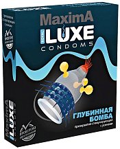 Презерватив Luxe maxima Глубинная бомба с усиками и шариками 1 шт