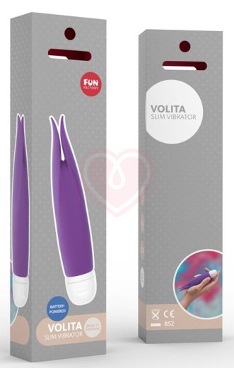 Вибратор с порхающими лепестками Fun Factory Volita фиолетовый фото 2