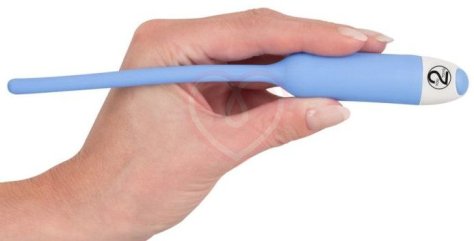 Вибратор для уретры Dilator Vibe голубой фото 4