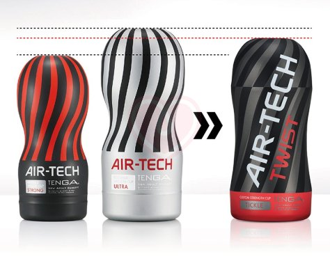Мастурбатор Tenga Air-Tech Twist Tickle регулируемый многоразовый фото 2