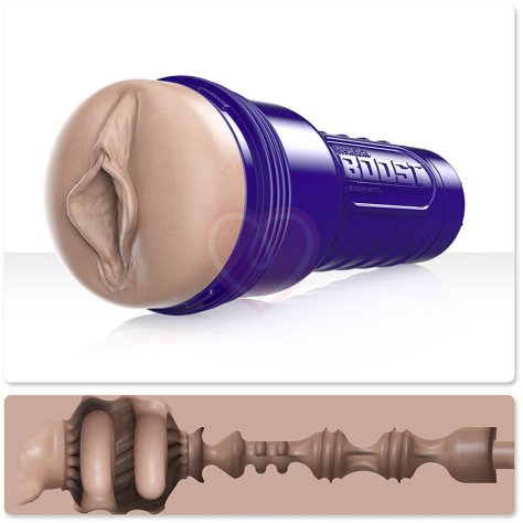 Мастурбатор Fleshlight Boost Bang Brown вагина фото 1