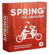Ароматизированные презервативы Spring XXL 3 шт
