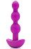 Анальные шарики с 2 моторчиками B-Vibe Triplet Anal Beads розовые фото 1